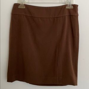 Brown miniskirt